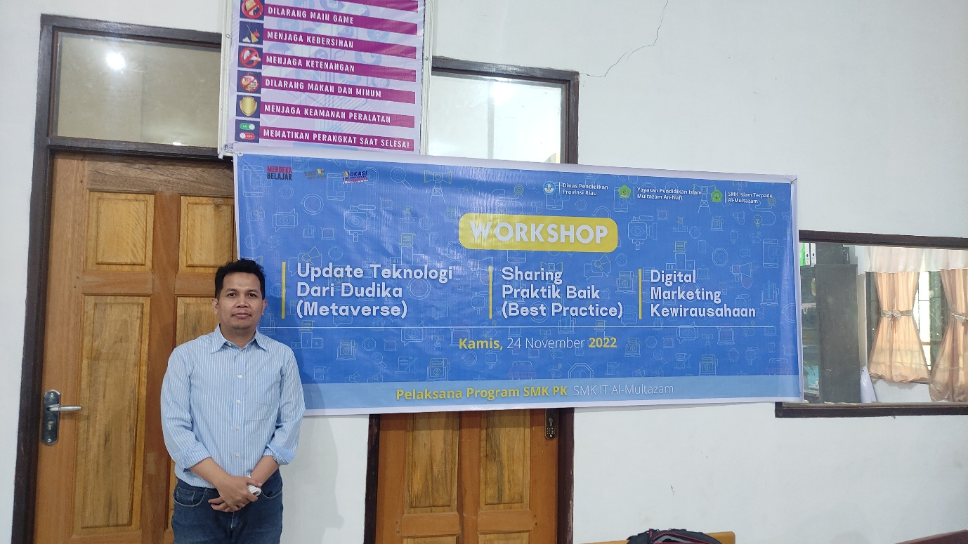 Metaverse SMK Al Multazam Riau
